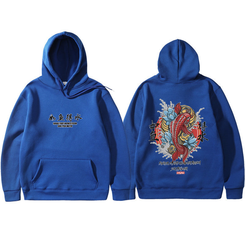 Hip Hop Hoodie Ukiyoe Streetwear