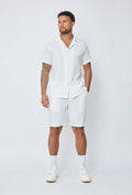 Short sleeve shirt with shorts
