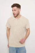 Uni polo shirt man BEIGE