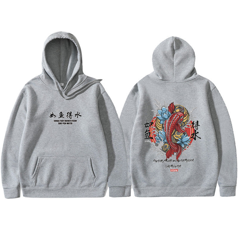 Hip Hop Hoodie Ukiyoe Streetwear