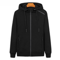 PLAIN HOODIE - BLACK