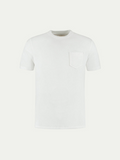 WHITE TERRY T-SHIRT