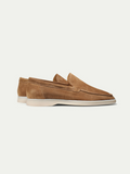 DARK BEIGE YACHT SHOES