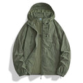GREEN WINDBREAKER