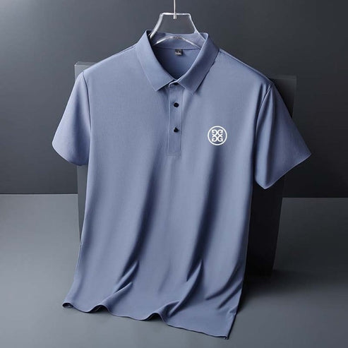 POLO T-SHIRT SOFT BLUE