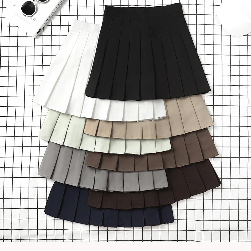 Skirt Ladies High Waist Women's Clothes