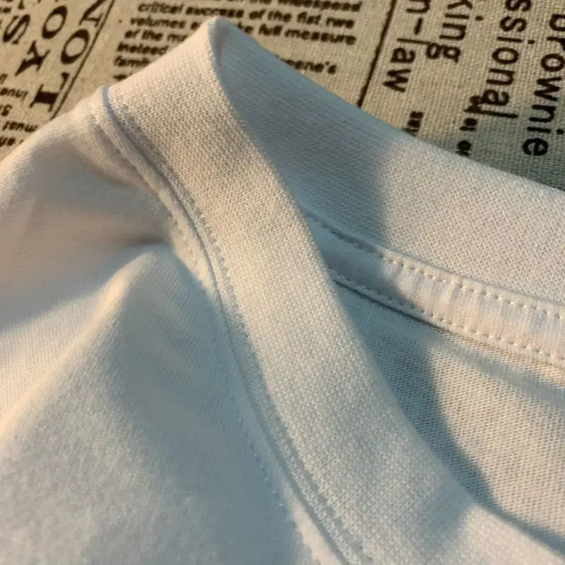 Women Letter Printing Oversized Short Sleeve TShirt