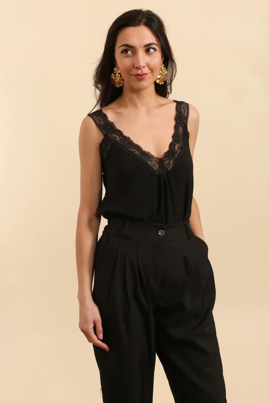 lace tank top