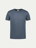 BLUE LINEN CITY T-SHIRT